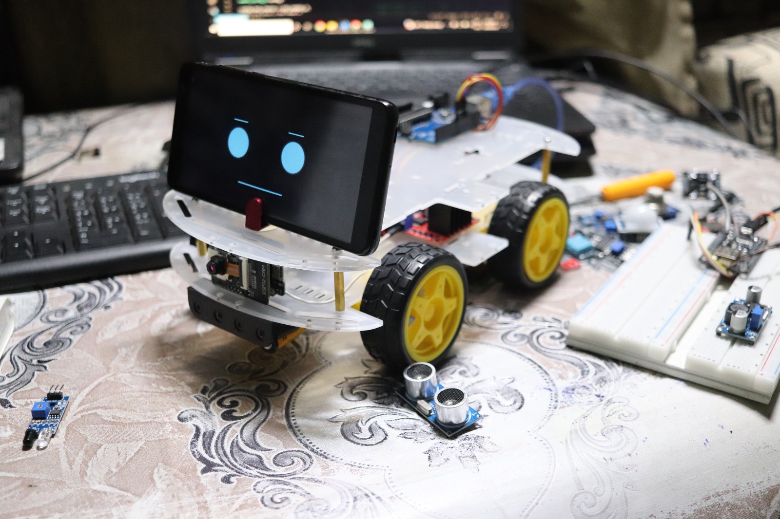 Robotics competition build in progress