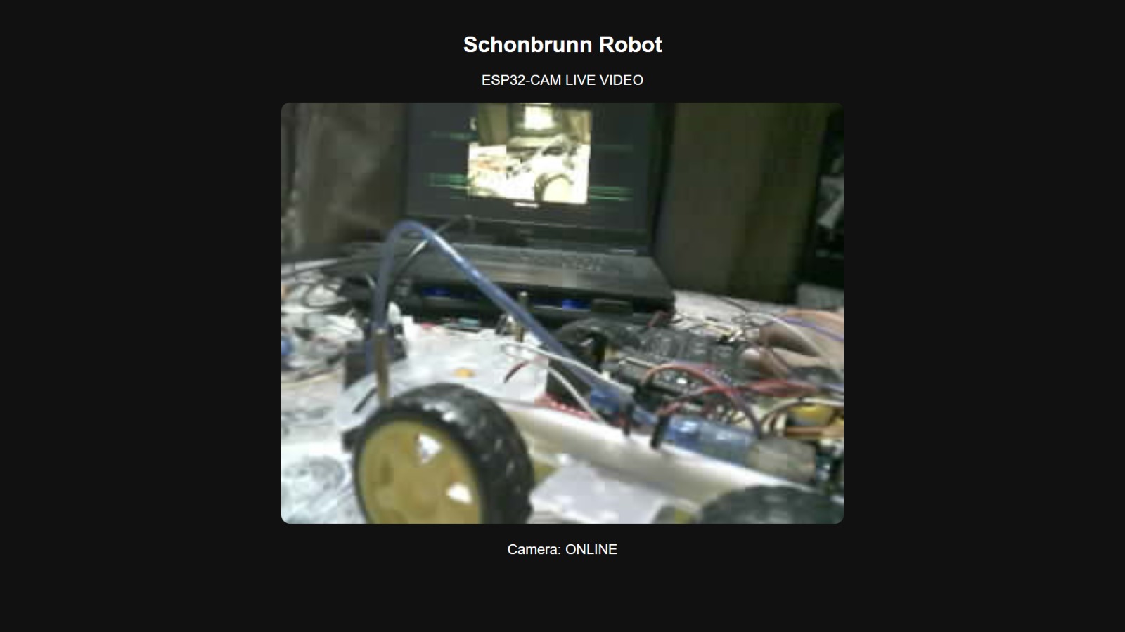 Robotics project demo setup